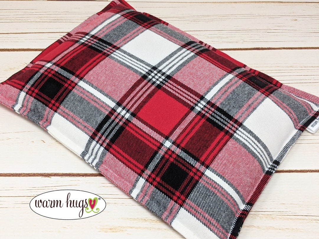 Large Flannel Warm Hug Corn Bag, Microwave Heating Pad, Bed Warmer