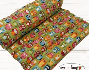 Corn Heating Pad Microwavable Heat Pack, Hot Cold Comfort Therapy Pillow, Lumbar Corn Bag, Massage Relaxation Gift, Owls