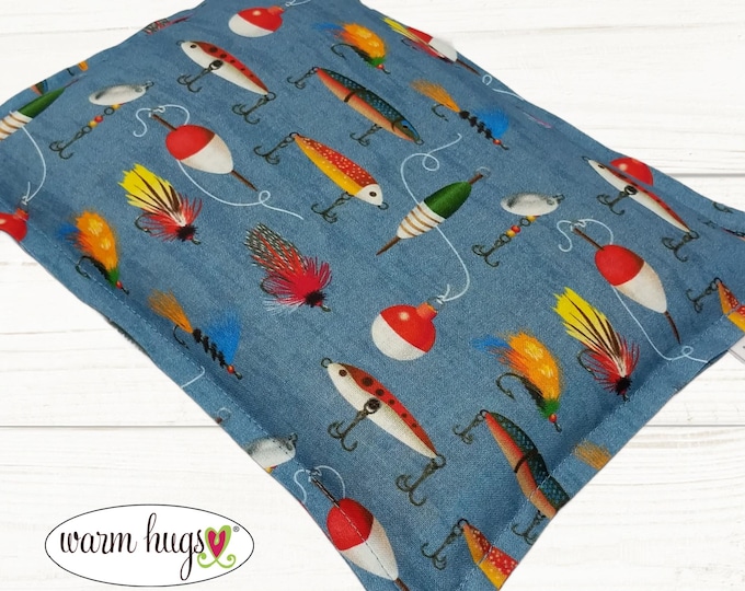 Microwave Heating Pad 7x10, Corn Bags, Migraines, Muscle Aches, Fishing Lures