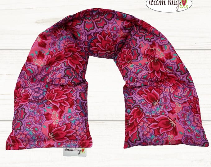 Warm Hugs Neck Heating Pad, Heated Neck Wrap, Microwave Heat Wrap, Corn Bags, Hot Cold Therapy, Spa Relaxation, Massage Therapy