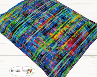 Microwave Corn Heating Pad, Warm Hugs 9 x 11 Heat Pack, Relaxation Therapy, Muscle Pain Relief, Bed Feet Warmer, Gift For Dorm Room