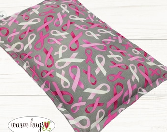 Microwave Corn Heating Pad 7x10, Heat Pack, Migraines, Muscle Aches, Workout Heat Pack, Massage Relaxation, Cramps, Breast Cancer Ribbon