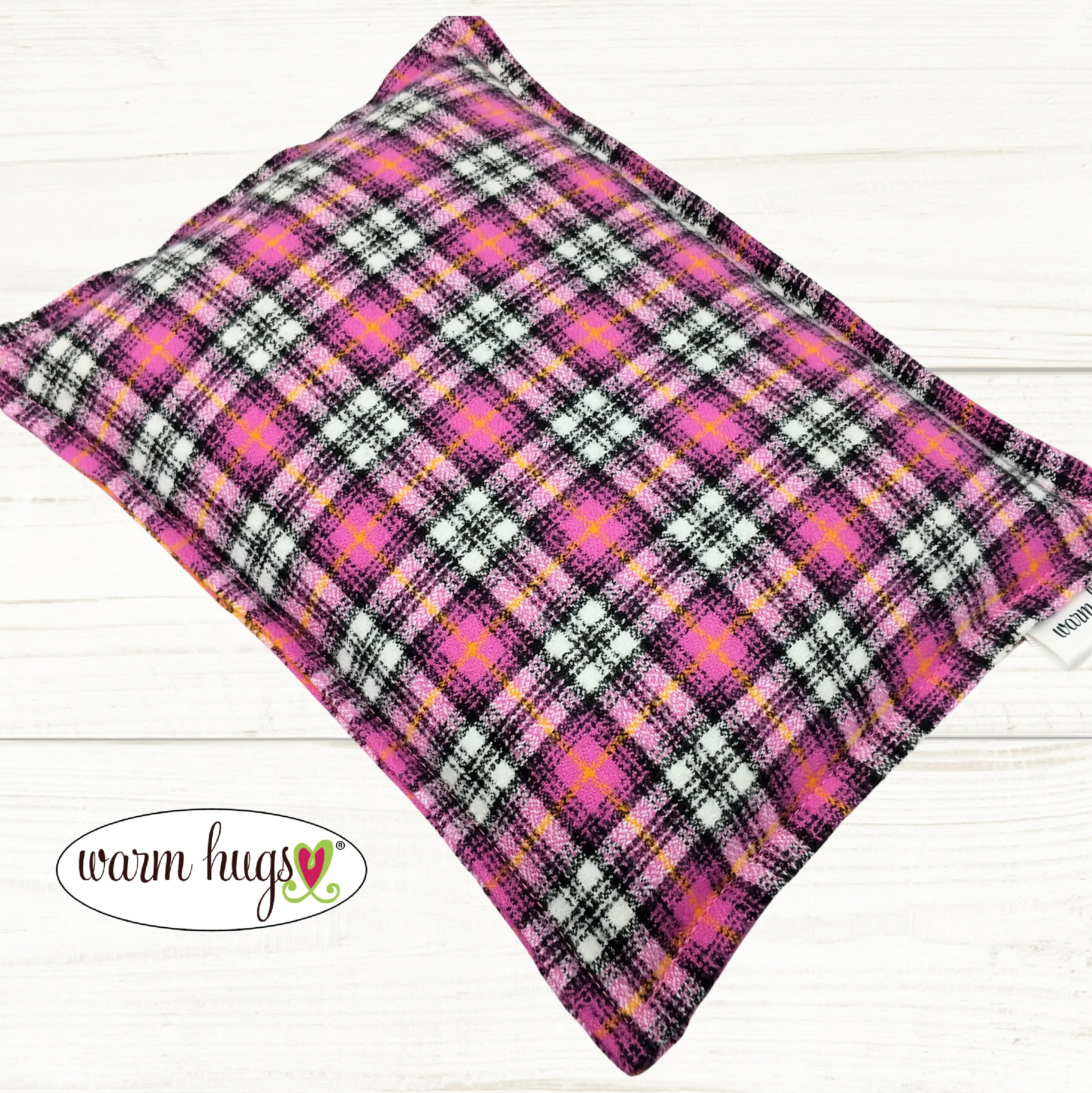 THE FIRESIDE FLANNEL PAJAMAS IN BLACK GINGHAM – Pink Desert