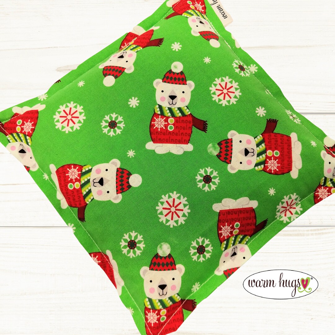 Kids Corn Heating Pad Microwavable Heat Pack 8x8 Christmas Etsy
