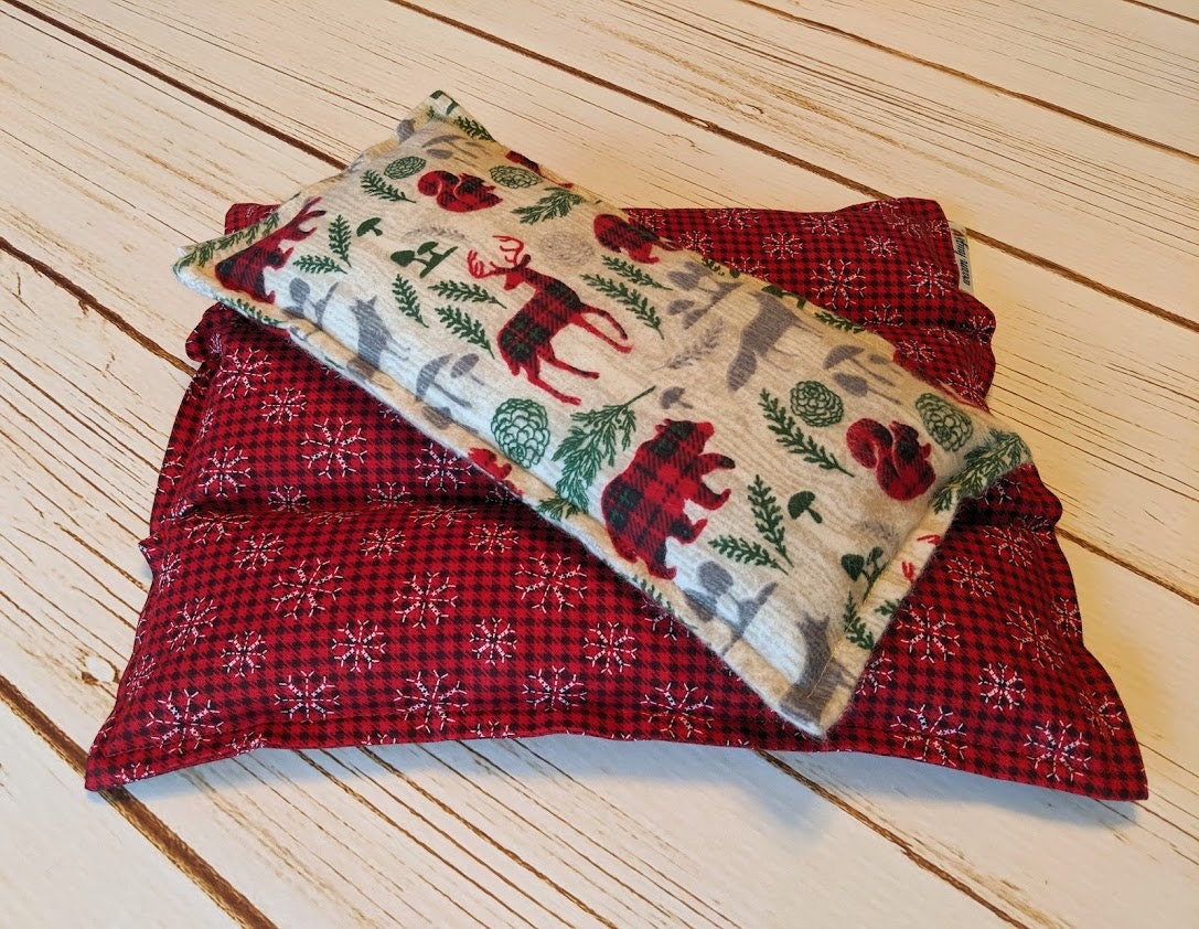 Corn Heating Pad Set 3 Piece, Microwave Heating Pads, Corn Bag