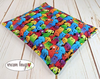 Warm Hugs Dog Corn Heating Pad 9x11, Corn Bag, Microwavable Heating Pad, Heated Pillow, Heat Pack, Dog Lover Gift, Dorm Room