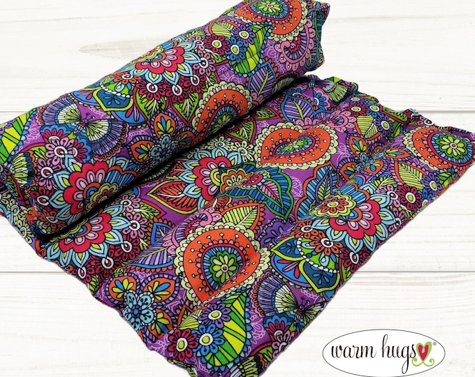 Corn Heating Pad Microwavable Heat Pack, Hot Cold Comfort Therapy Pillow, Lumbar Corn Bag, Massage Relaxation Gift