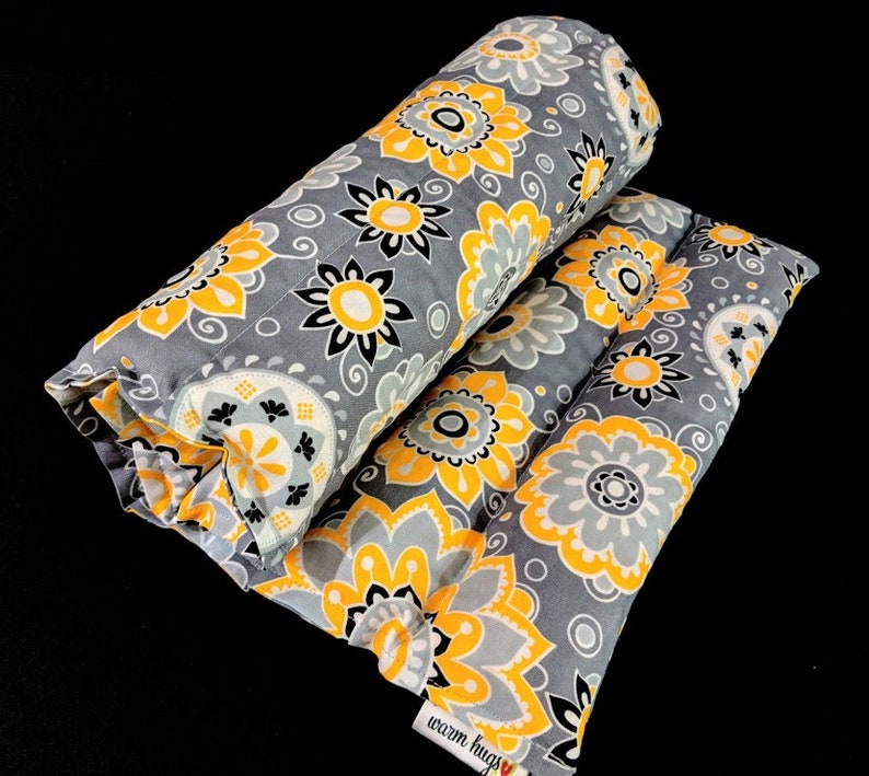 Microwave Heating Pad Set Heated Neck Wrap Spa Massage Etsy