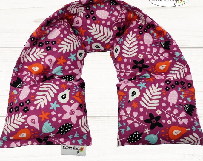 Warm Hugs Neck Heating Pad, Heated Neck Wrap, Microwave Heat Wrap, Corn Bags, Hot Cold Therapy, Spa Relaxation, Massage Therapy