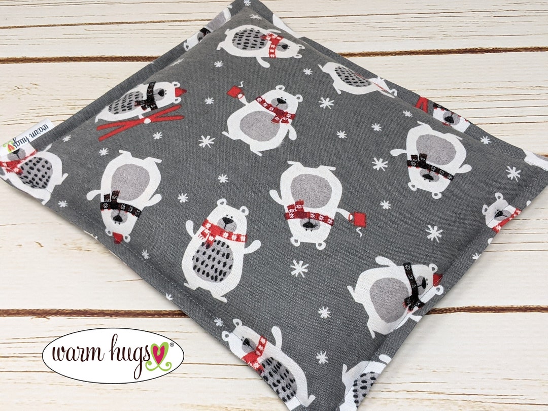 Flannel Microwave Heating Pad 9 X 11, Warm Hugs Heat Packs, Muscle Pain