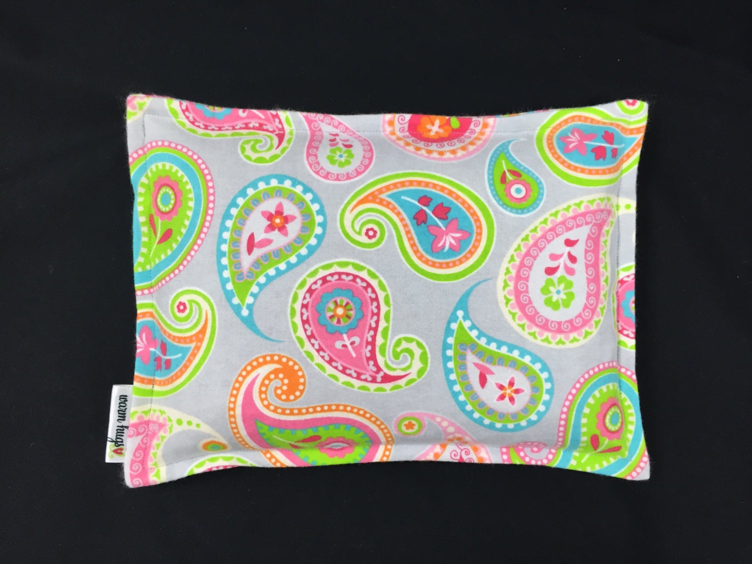 Flannel Corn Bag, Heating Pad, Microwave Corn Bag, Migraines, Muscle