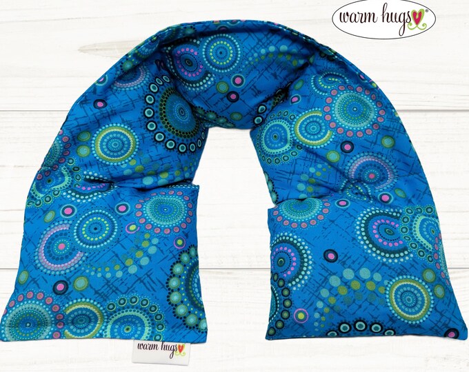 Warm Hugs Neck Heating Pad, Heated Neck Wrap, Microwave Heat Wrap, Corn Bags, Hot Cold Therapy, Spa Relaxation, Massage Therapy