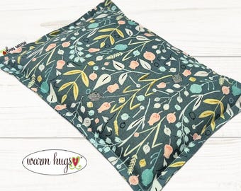 Microwave Heating Pad 7x10, Wildflowers Corn Bag