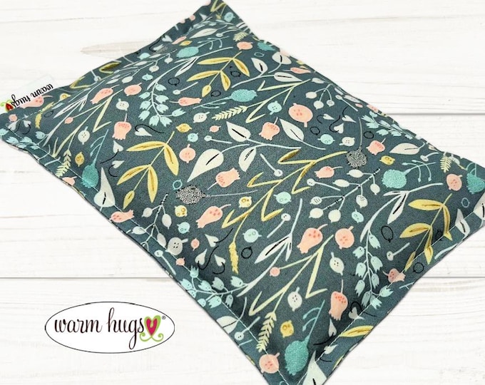 Microwave Heating Pad 7x10, Wildflowers Corn Bag