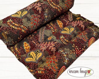 Fall Leaves Microwave Lumbar Heating Pad Corn Bag 11x18, Arthritis Heat, Relaxation, Muscle Aches, Heat Massage, Cramps Back Pain