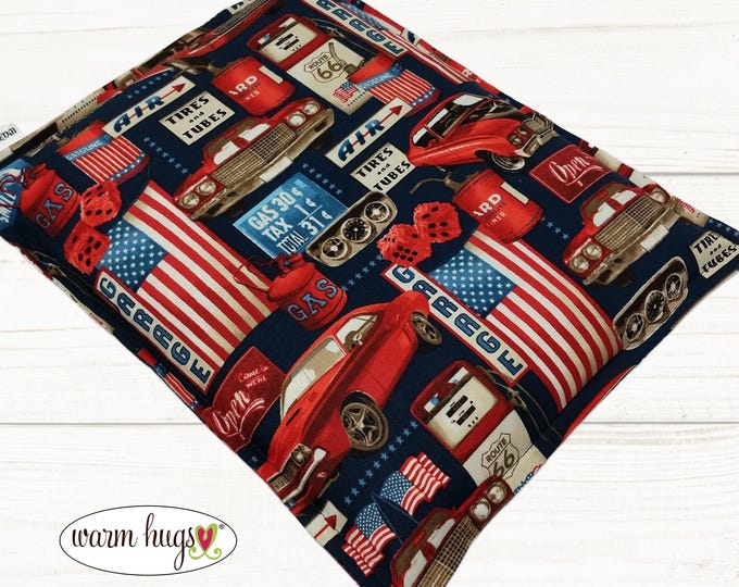 Microwave 9 x 11 Corn Heating Pad, Warm Hugs Heat Pack, Relaxation Therapy, Muscle Pain, Bed Foot Warmer, Muscle Car Garage