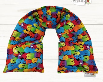Dog Neck Heating Pad, Heated Neck Wrap, Microwave Heat Wrap, Corn Bags, Hot Cold Therapy, Spa Relaxation, Massage Therapy, Neck Pain Relief