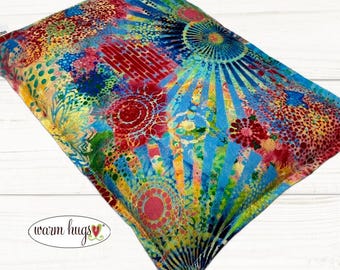 Warm Hugs Large Corn Heating Pad 10x14, Microwavable Corn Bag, Hot Cold Therapy, Bed Warmer