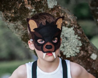 Bram the Bat Felt Mask