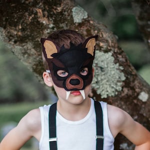 Bram the Bat Felt Mask