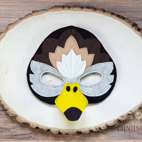 Harper the Duck Felt Mask for Costume or Pretend Play