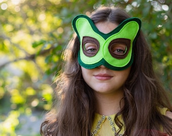 Avocado Felt Mask for Tween Costume