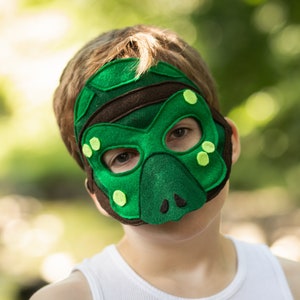 Shelldon the Turtle Felt Mask