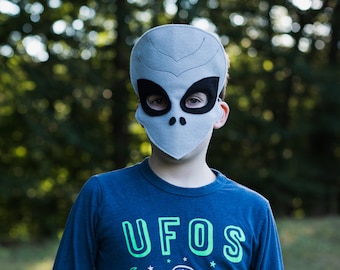 Alien Filz Maske Kostüm