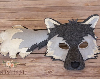 Printable Werewolf Mask Prop Halloween Printable Prop DIY | Etsy