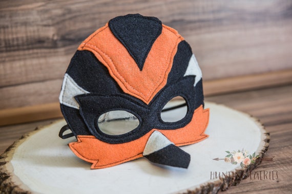 Baltimore Oriole Felt Mask for Costume
