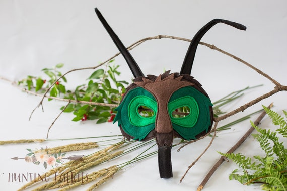 Maringouin Le Masque De Feutre De Moustique Pour Faire Etsy