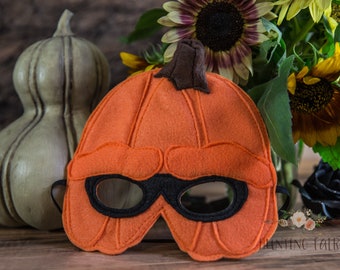 Jack the Pumpkin Felt Mask