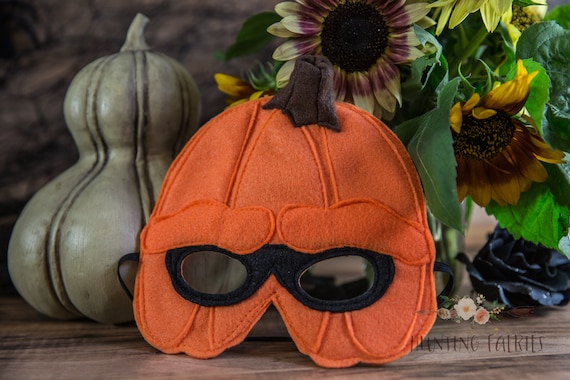 Jack the Pumpkin Felt Mask