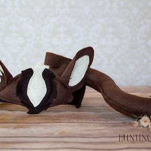Pointy dog ears headband hot sale