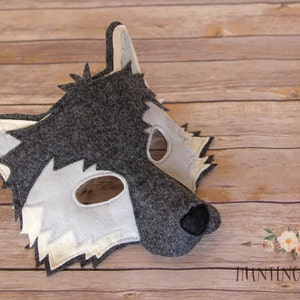 Amadeus the Arctic Wolf Mask and Tail | Etsy