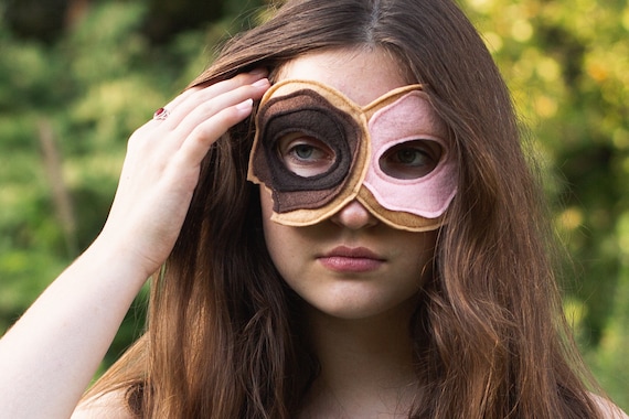 Donut Bother Me!  Felt Mask for Tween Costume