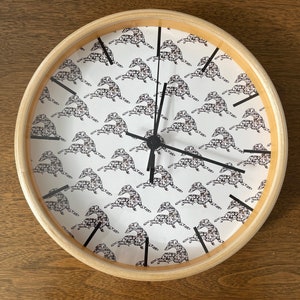 Greyhound Wall Clock #1