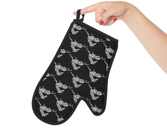 Greyhound Oven Mitt #2