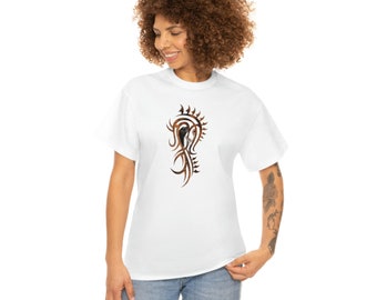 Tribal Tattoo T-shirt #1 White