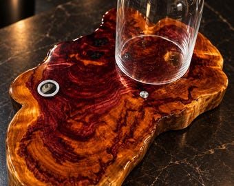 Lucky13 Enclave Cookie Epoxy Cocktail Smoker | Handmade Wood Whiskey Smoker (Personalized)
