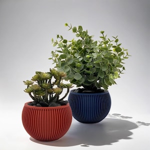 Sphere Planter | Round Plant Pot | Modern Ball Planter | Small Indoor Planter | Minimalist Home Decor | Unique Succulent Pot - USA Dispatch