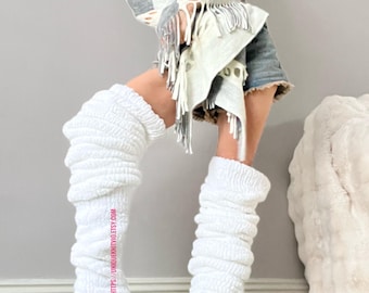 80” Fuzzy socks