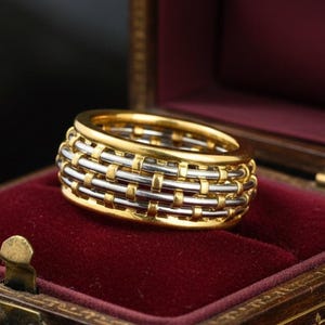 Vintage Cartier Trinity Ring - Etsy