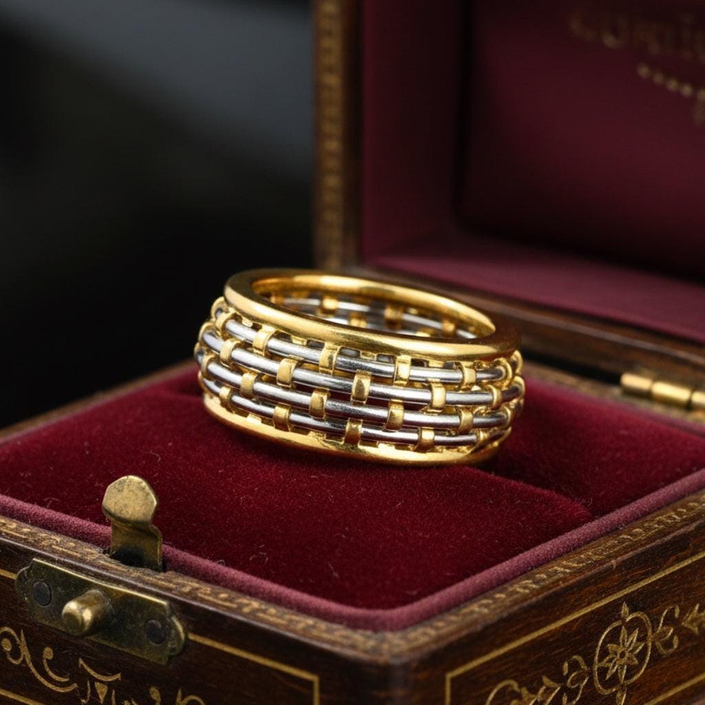 Vintage Cartier Ring - Etsy