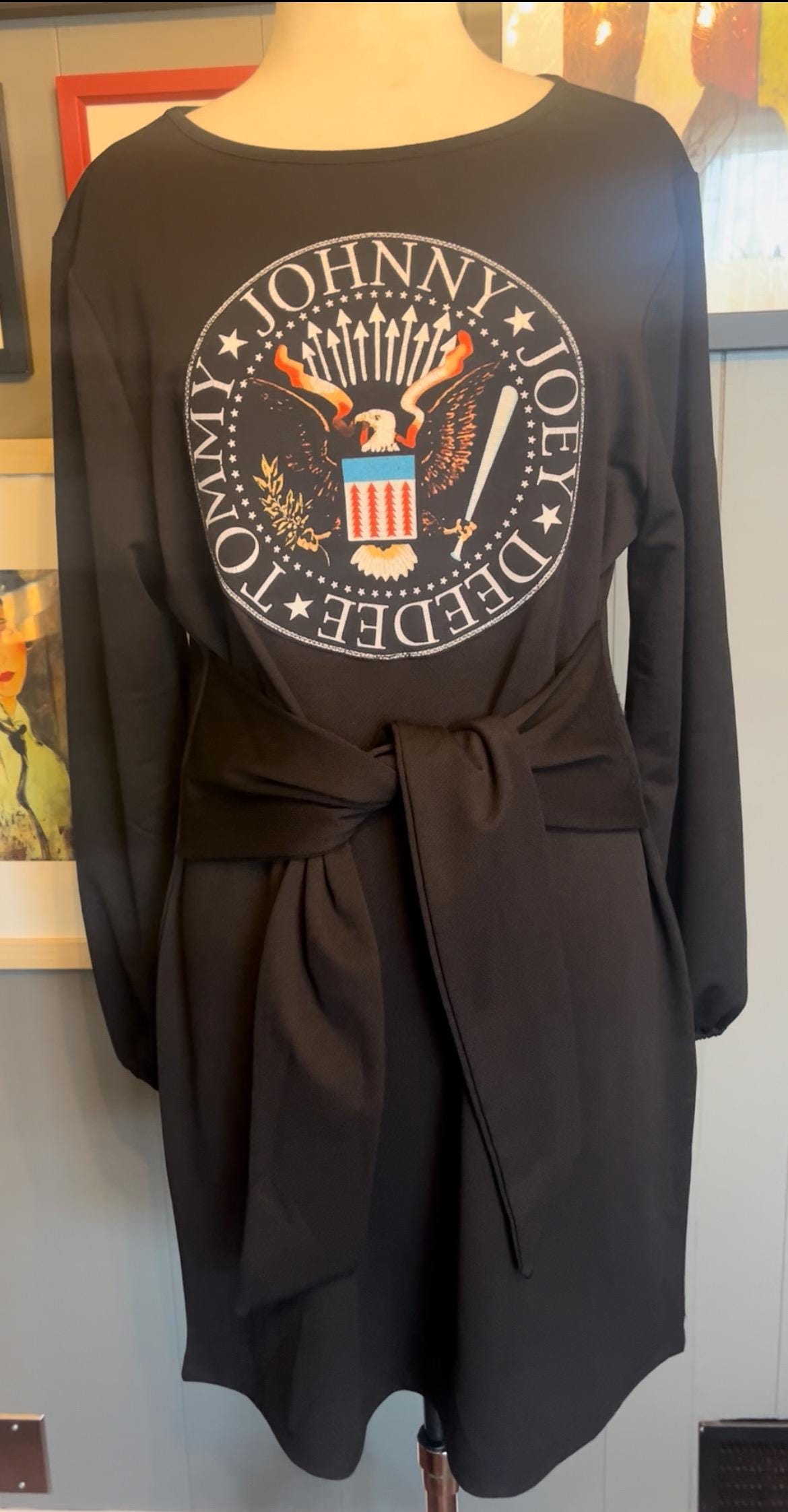 black ramones dress Rick Owens Ramones Black Waxed High Shoes (39eu/us6,5)  Dolce Vita Hub