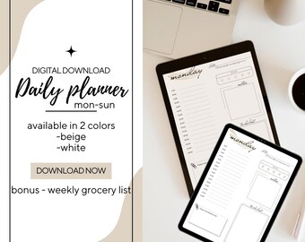 UNDATED DAILY PLANNER