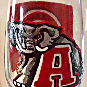 football glasses, sports glasses,Alabama football glasses, best husband gift,Groomsmen gifts,Groomsmen gift, gift for husband,Best man gift