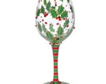 hand painted wine glasses christmas, wine glasses, glassware, Christmas wine glass,custom wine glasses,Christmas glasses,drink ware,