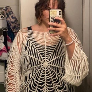 Spiderweb Top Crochet