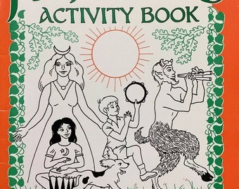 Amber K Pagan Kids Activity Book OOP Hard to Find